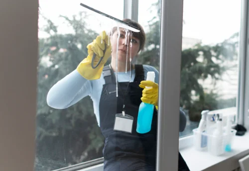 Nettoyage de vitres intérieures et extérieures à Teloché